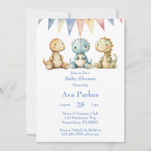 Dinosaurier och vänner Boy Shower