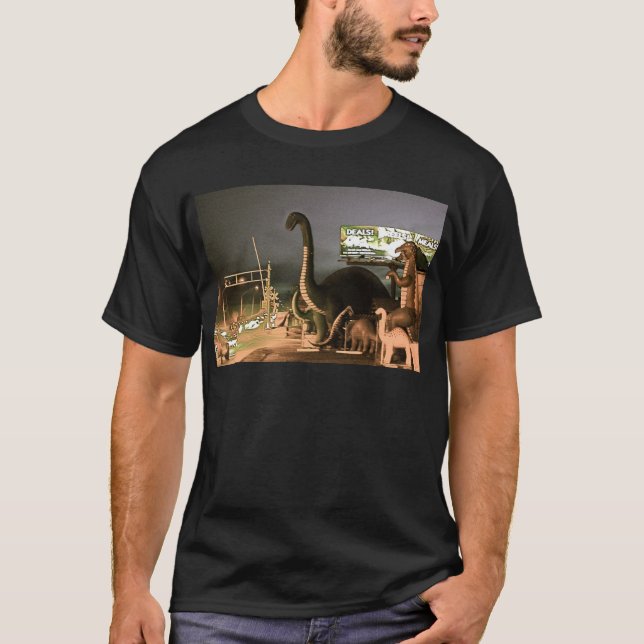 Dinosaurier of Route 66 T-shirt (Framsida)