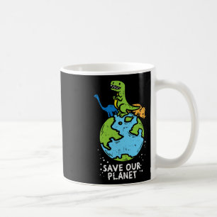 Dinosaurier Spara vår planetens nutidens dagar i J Kaffemugg