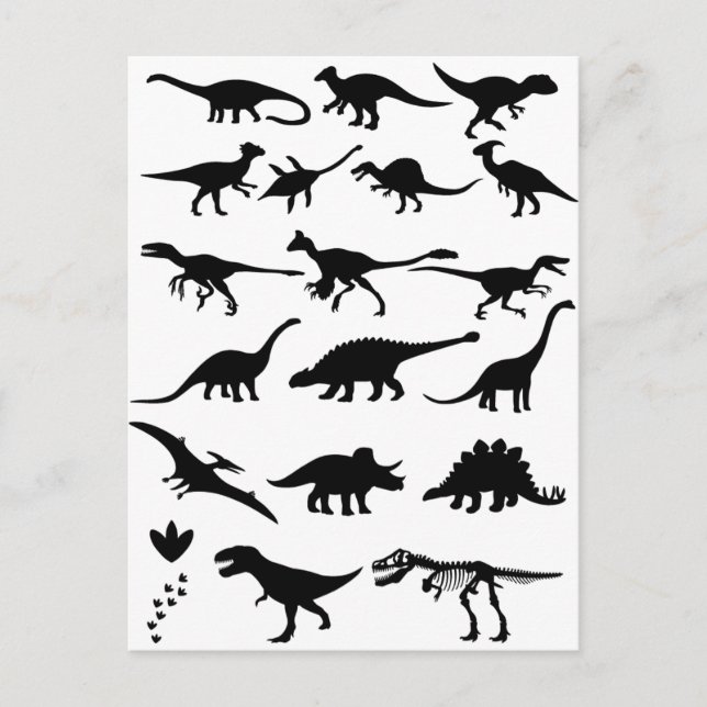 Dinosaurier Vykort (Framsida)