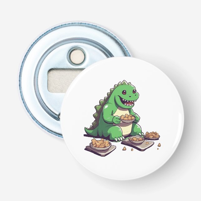 Dinosauriernas diet imorgon flasköppnare (Framsidan)