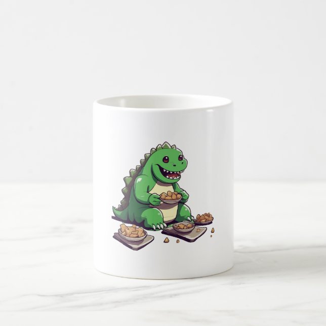 Dinosauriernas diet imorgon kaffemugg (Center)