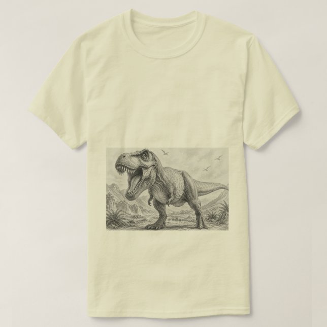 DinosaurierTdising  T Shirt (Design framsida)