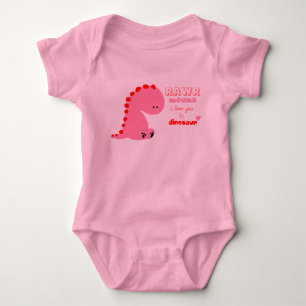 dinosaurieskjorta för baby t-shirt
