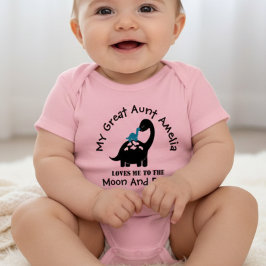 Dinosauriestor Tant Älskar mig T Shirt