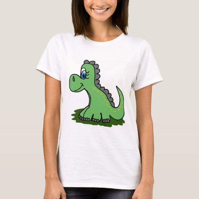 dinosaurio-tecknad t shirt (Framsida)