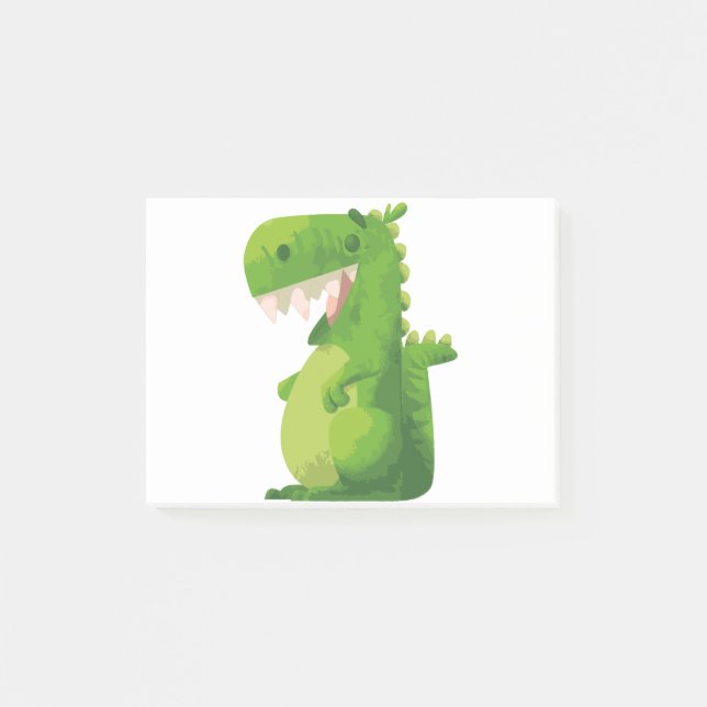 Dinosaurio TRex Post-it Block (Framsida)