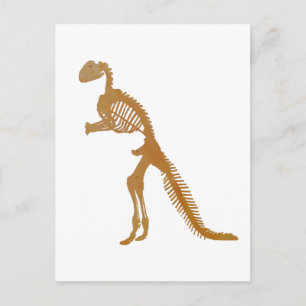 dinosauriskelettet vykort