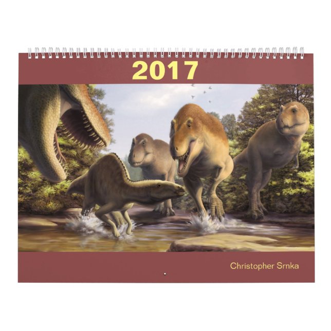 Dinosaurkalender Kalender (Omslag)