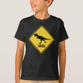 Dinosaurkorsning skjorta t-shirt