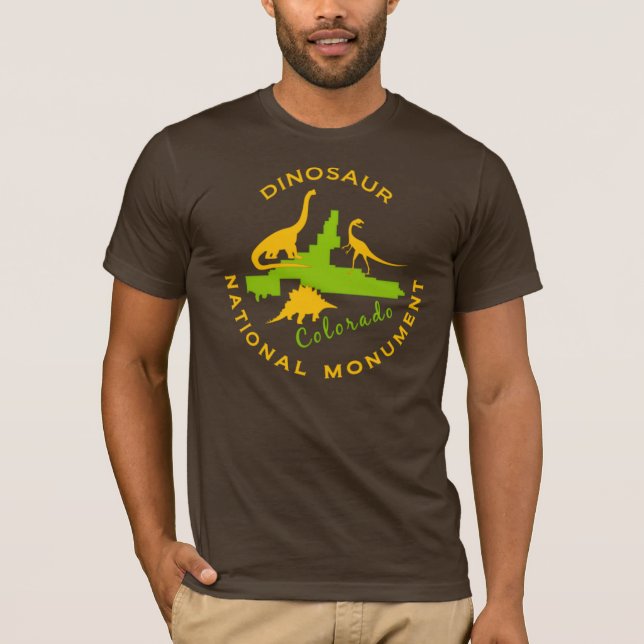 Dinosaurmedborgaremonument, Colorado Tee Shirt (Framsida)