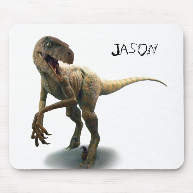 Dinosaurmusen vadderar musmatta (Framsidan)