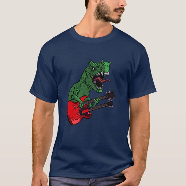 Dinosaurmusikband T-shirt (Framsida)
