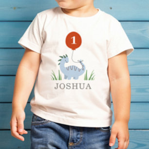 Dinosaurpojkar Första 1-årsdag T Shirt