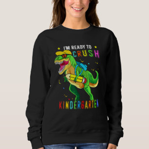 Dinosaurpojken Kid jag är redo förinta förskola ti T Shirt