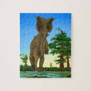 DinosaurpusselChasmosaurus Gregory Paul Pussel