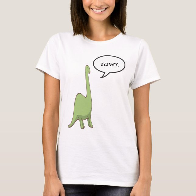 Dinosaurrawr! T-shirt (Framsida)