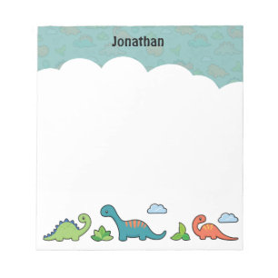 Dinosaurroligtanteckningsblock Anteckningsblock