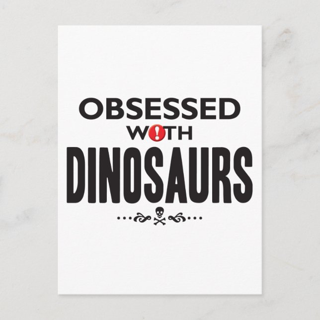 Dinosaurs besatt vykort (Framsida)