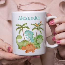 Dinosaurs Birthday Coffee Mugg