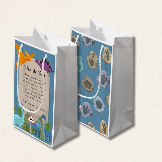 Dinosaurs Crossing, T-rex Baby Shower (Skapare uppladdad)