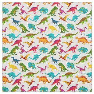 Dinosaurs Design Fabric Tyg