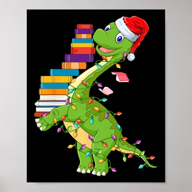 Dinosaurs Didn't Learn Math Funny Math Teacher  Poster (Framsidan)