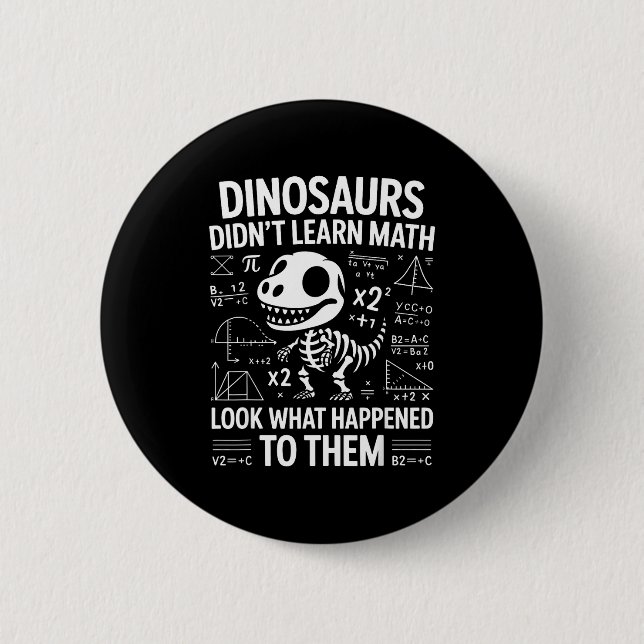 Dinosaurs Didn't Learn Math Funny Math Teacher Stu Knapp (Framsida)