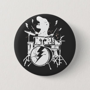 Dinosaurs Drums Music Spela upp på returknapp Knapp