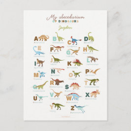 Dinosaurs (engelska) vykort