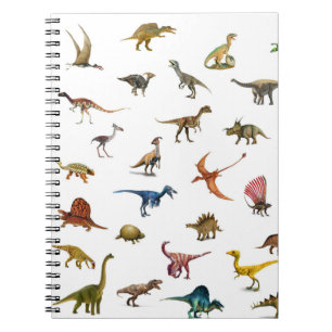 Dinosaurs förhistorisk bärbar dator anteckningsbok