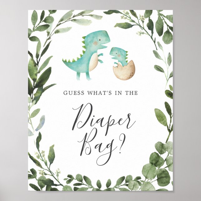 Dinosaurs gissar vad som finns i papperskorgssigna poster (Framsidan)