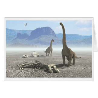 Dinosaurs Hälsningskort