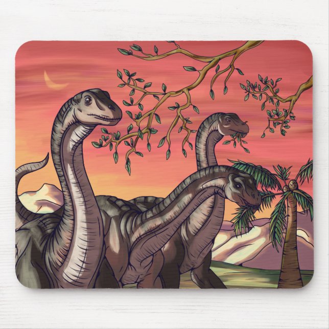 Dinosaurs i Dusk Musmatta (Framsidan)