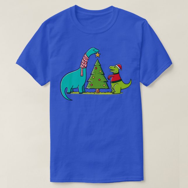 Dinosaurs jul t shirt (Design framsida)