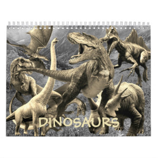 Dinosaurs Jurassic Park Vacker Wall Kalender