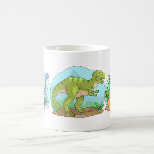 dinosaurs kaffemugg