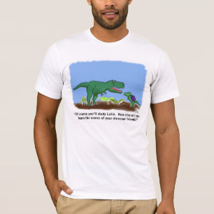 Dinosaurs känner latin tee