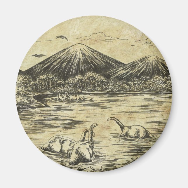 Dinosaurs Magnet (Framsidan)