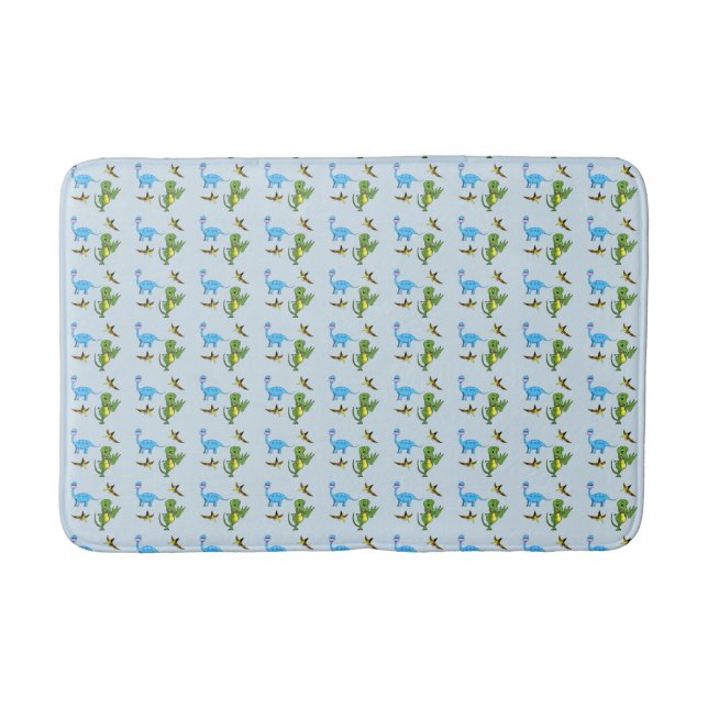 Dinosaurs Medium Bath Mat Badrumsmatta (Framsidan)