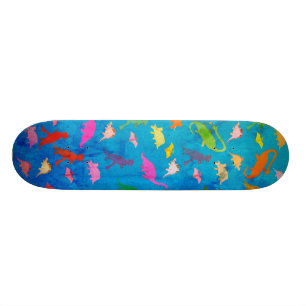 Dinosaurs Mini Skateboard Bräda 18,5 Cm