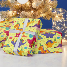 Dinosaurs Papper Presentpapper