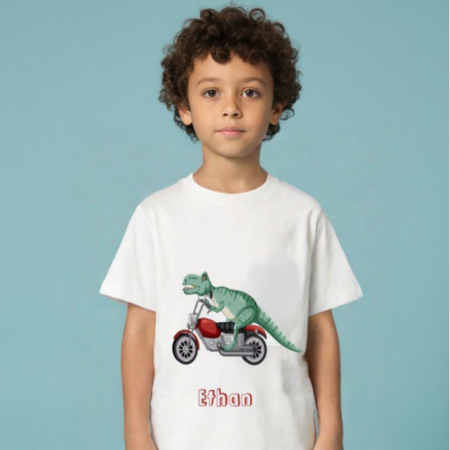 Dinosaurs personalized name t shirt (Skapare uppladdad)