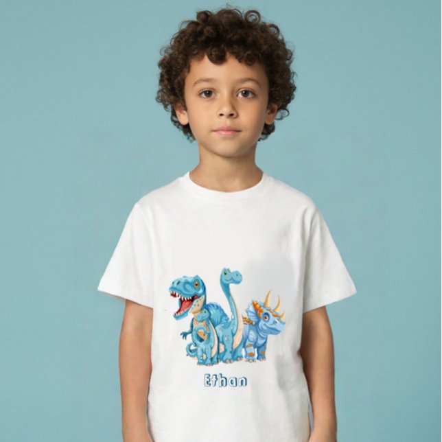 Dinosaurs personalized name t shirt (Skapare uppladdad)