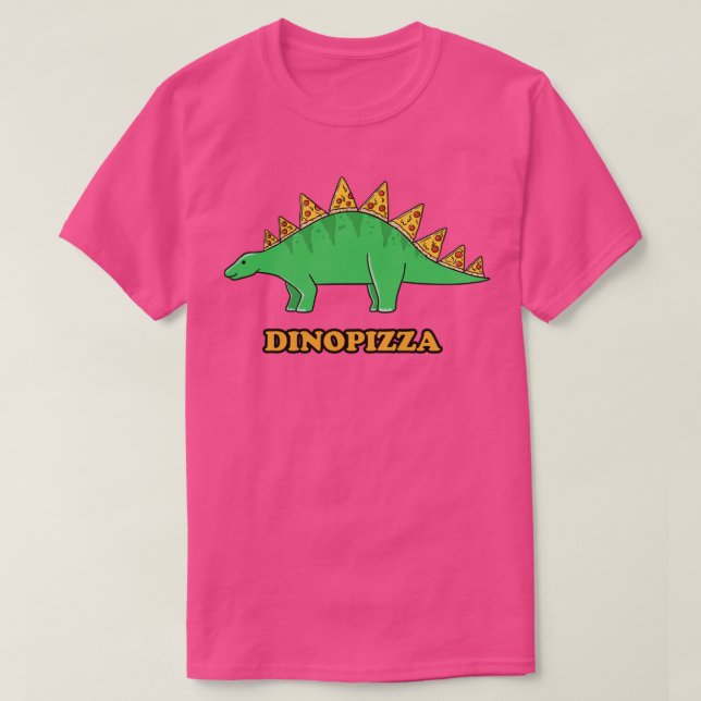 Dinosaurs Pizza T Shirt (Design framsida)