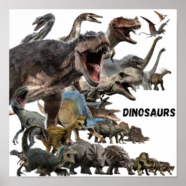 Dinosaurs  poster (Framsidan)
