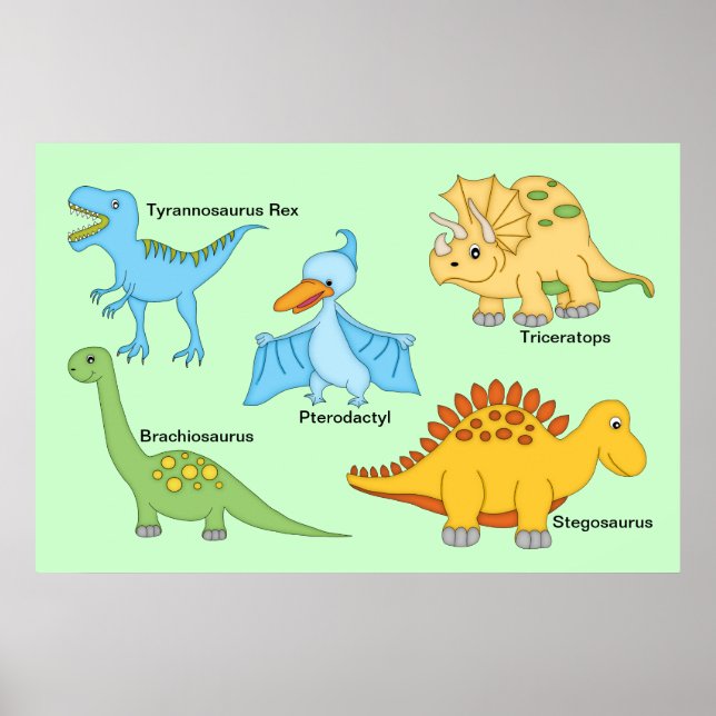 Dinosaurs Poster (Framsidan)