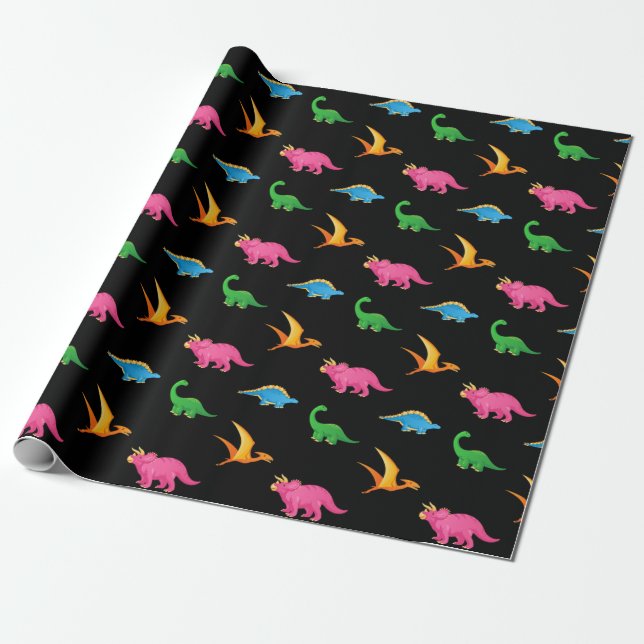 DINOSAURS PRESENTPAPPER (Utrullad)