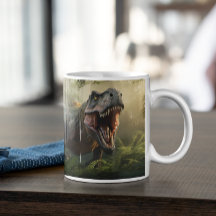 Dinosaurs Scary & Cute version 1 Mugg