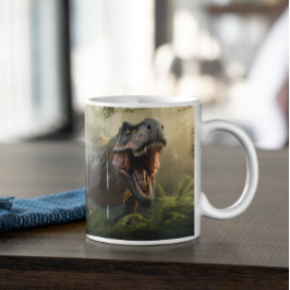 Dinosaurs Scary & Cute version 1 Mugg